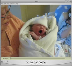 Quicktime Movie of Ella